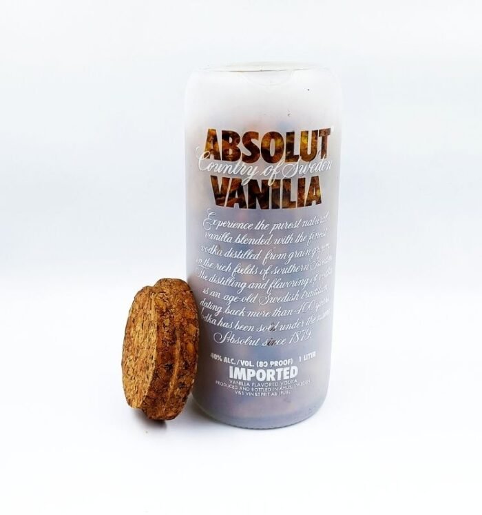 Absolut Vanilla Jar – Eco-Friendly & Stylish Decor - Image 3