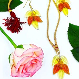 Handmade Floral Jewelry Set
