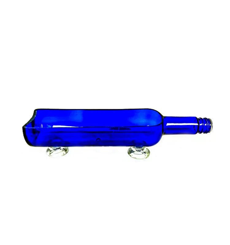 Decorative sky glass bottle planter for gifting, weddings, housewarmings, and corporate events.