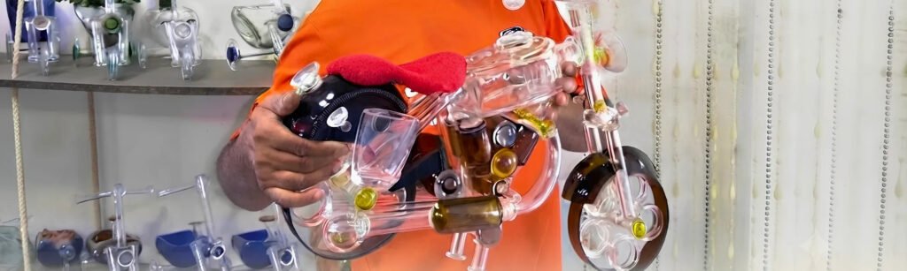 Krystal Kraft Glass Bottle Cutting & Upcycling Masterclass creating premium handcrafted glassware from recycled bottles